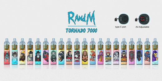 RandM Tornado 7000 Puffs Vape Features and Flavours!