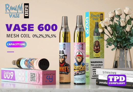 Are RandM Vase 600 Puffs Vape Illegal in the UK?